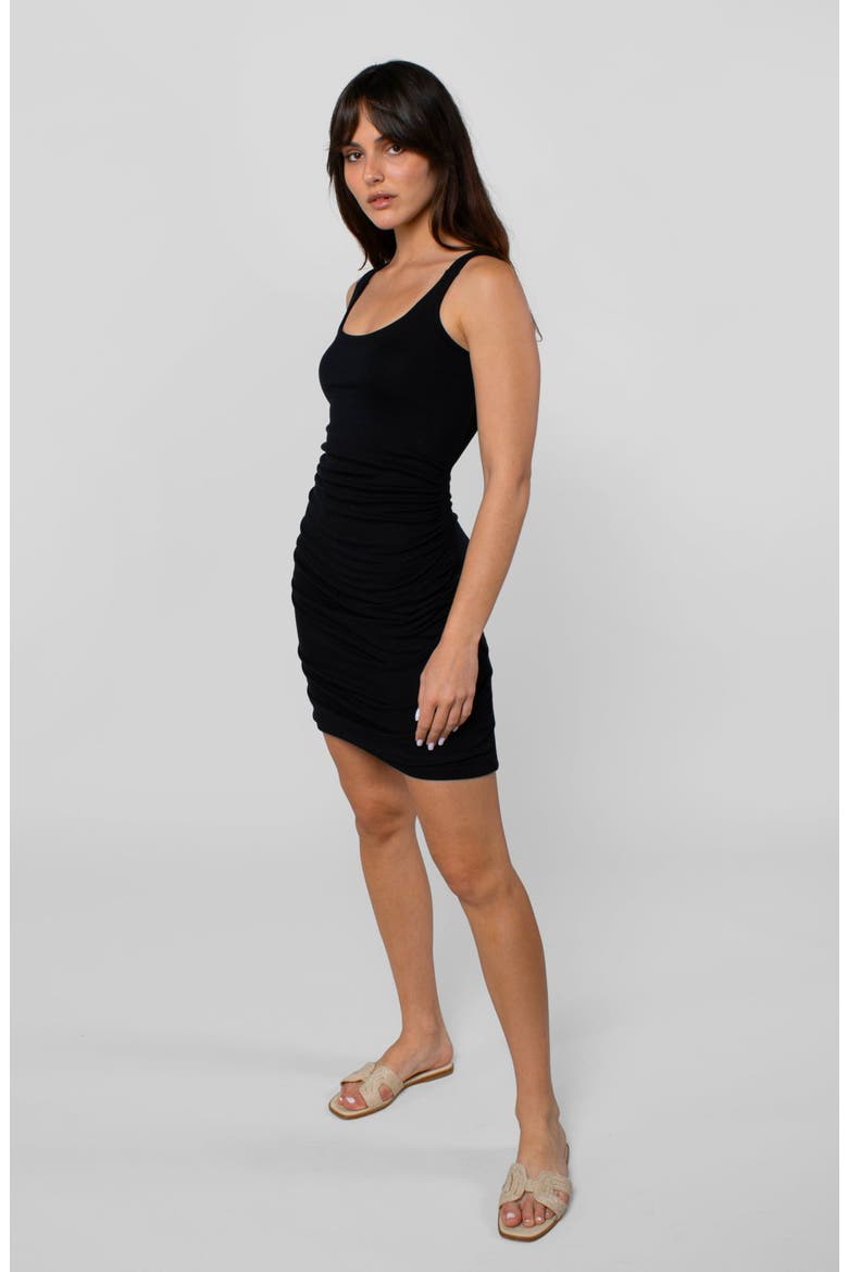 Capri Day Dress, Alternate, color, Black