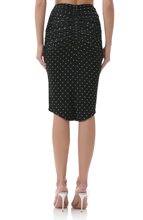 AFRM AFRM NEWTON RUCHED RUFFLE MESH SKIRT 