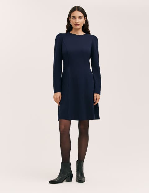 Eva Ponte Jersey Dress