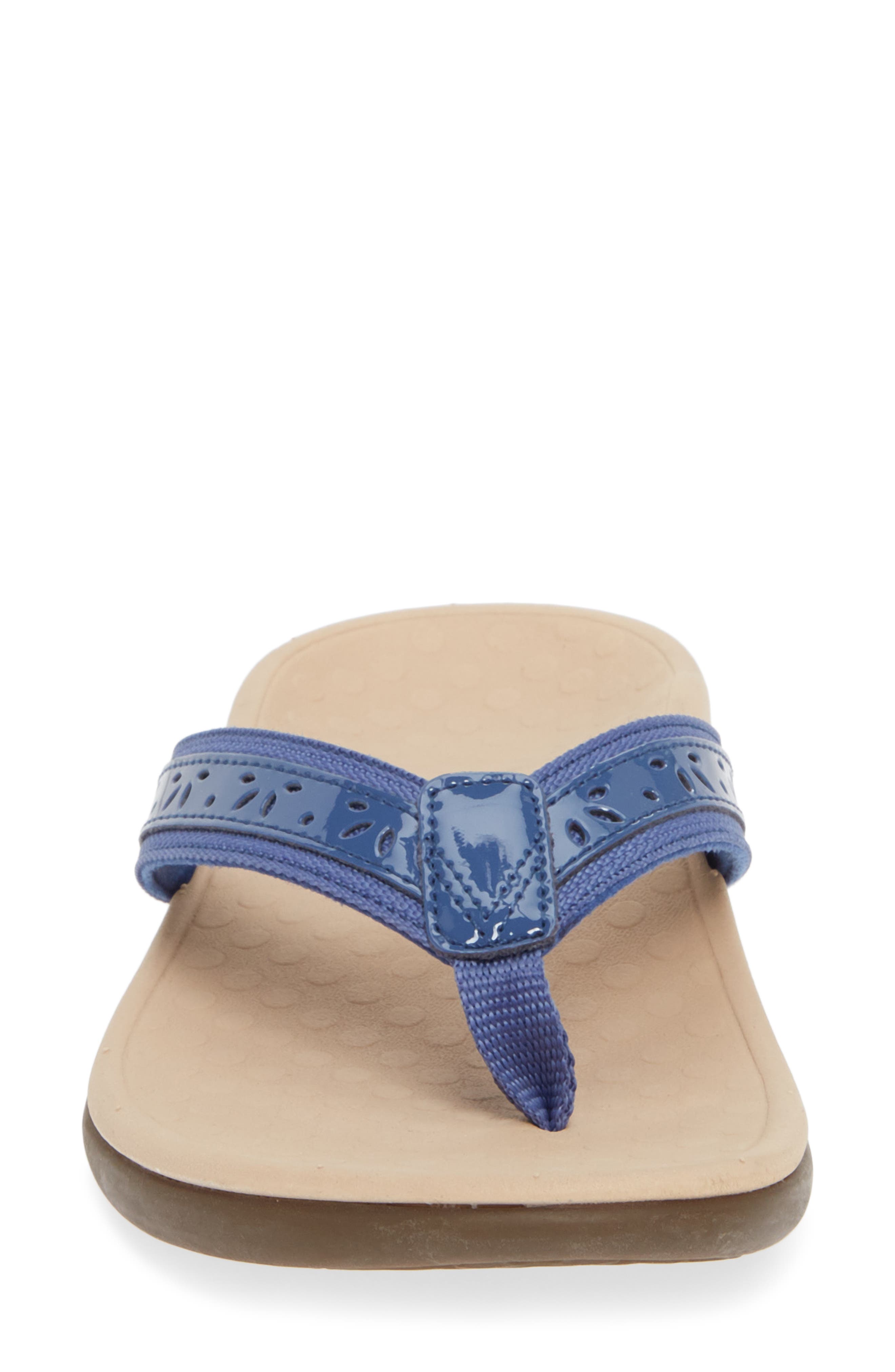 Casandra Flip Flop, Alternate, color, INDIGO