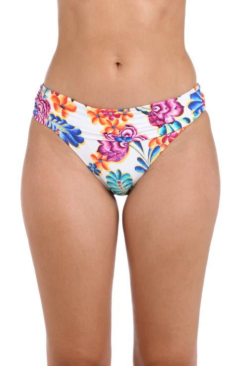 Paradiso Shirred Hipster Bikini Bottoms