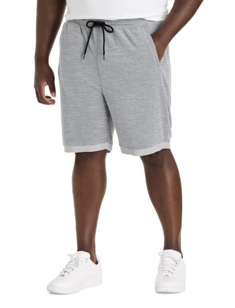 Big & Tall Textured Shorts