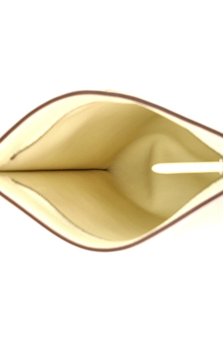 Pre-Owned Hermes Pochenplus Sling Wallet Leather, Alternate, color, Nata