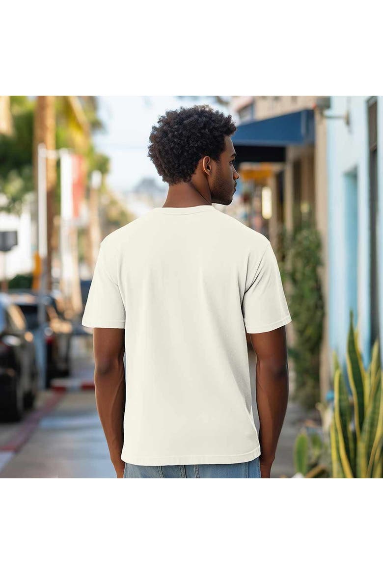 Mens Lil Coffee Jersey Tee, Alternate, color, Natural