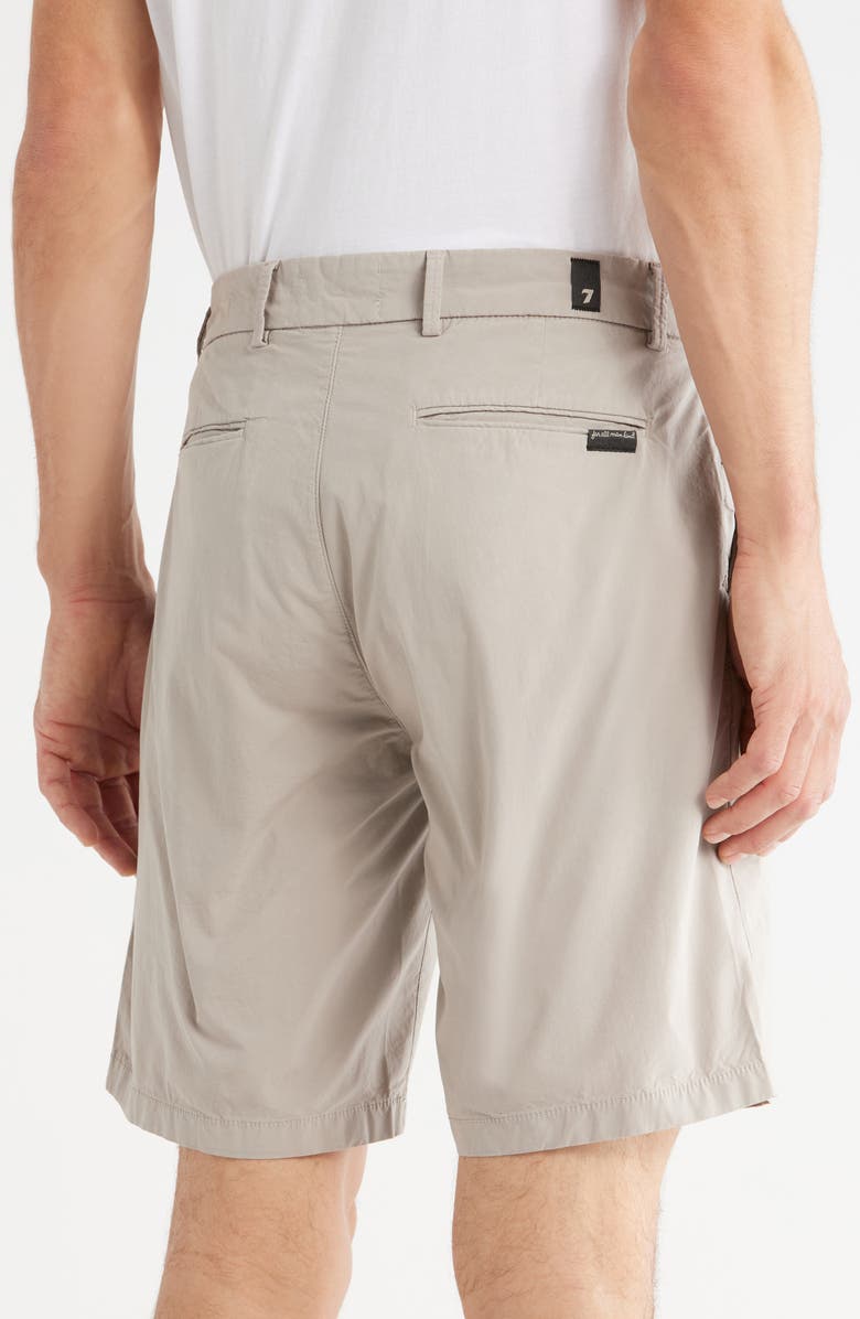 7 For All Mankind Slimmy Chino Shorts, Alternate, color, Grey