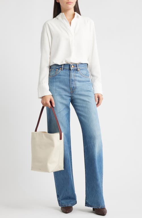 The Row Medium Park North/south Canvas Tote