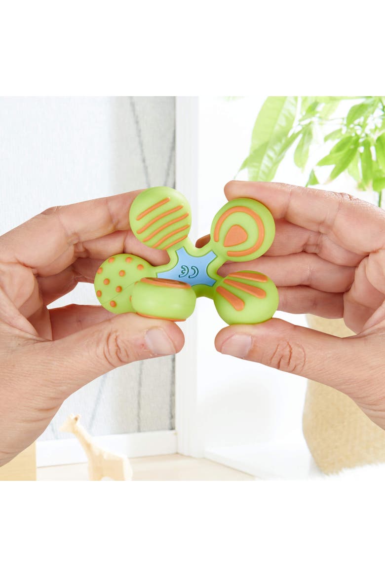 Clutching Toy Star Silicone Teether, Alternate, color, Multi