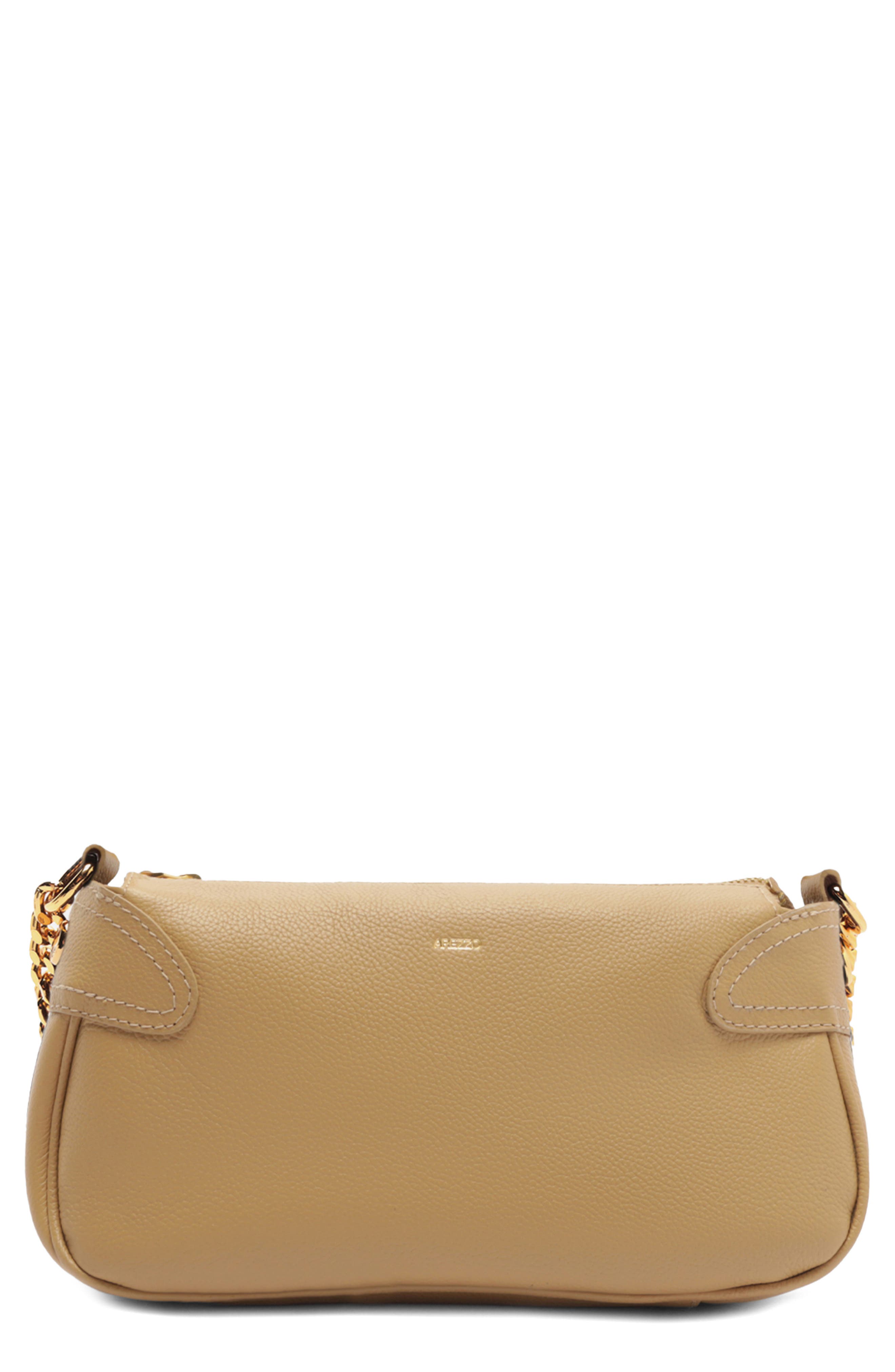 Arezzo Small Elena Leather Crossbody Bag, Main, color, 