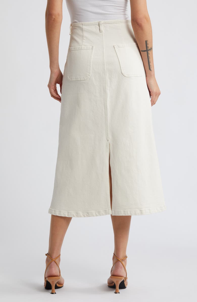 LE JEAN Jocelyn Denim Midi Skirt, Alternate, color, 
