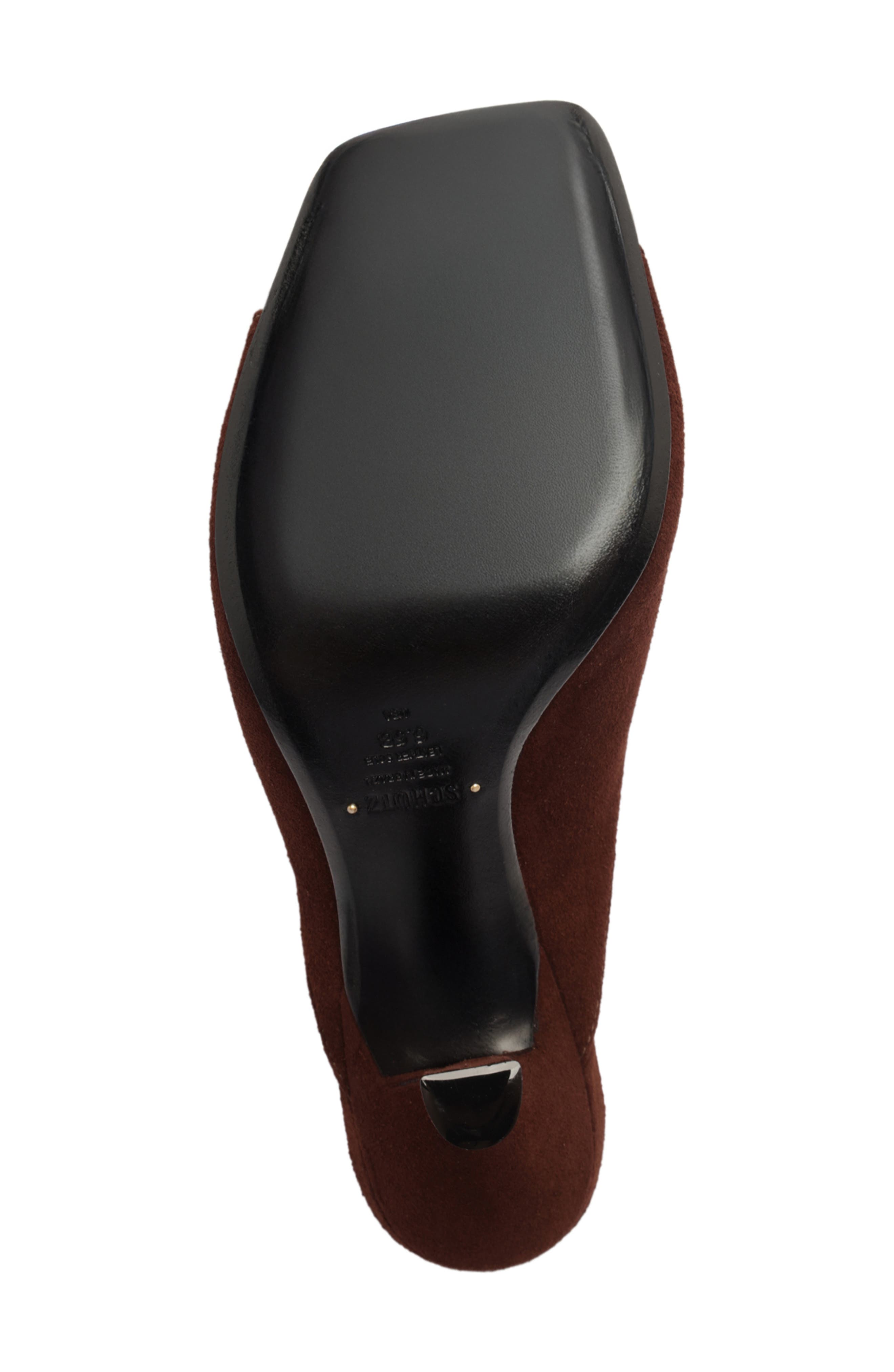 Schutz Finley Sandal, Alternate, color, Chestnut Brown