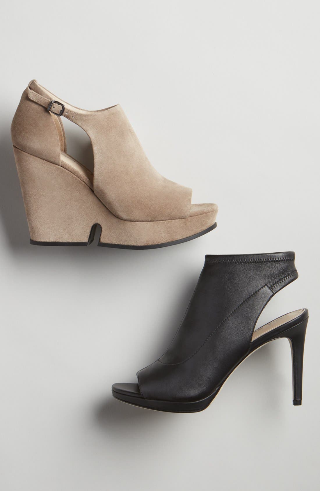 'Seraphina' Peep Toe Sandal, Alternate, color, LIGHT CAMEL SUEDE