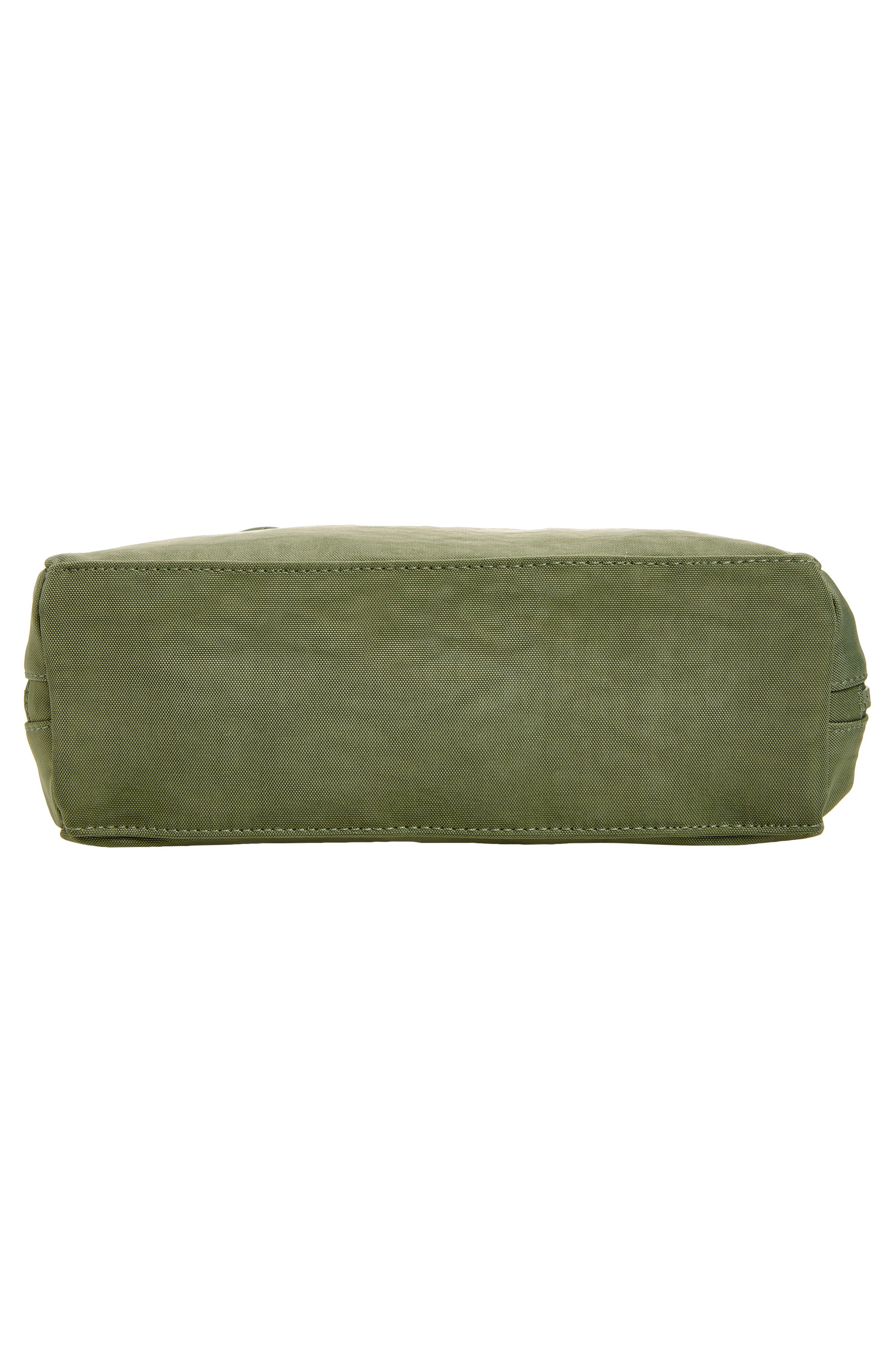 Small Recycled Nylon Bowler Bag, Alternate, color, CAPER
