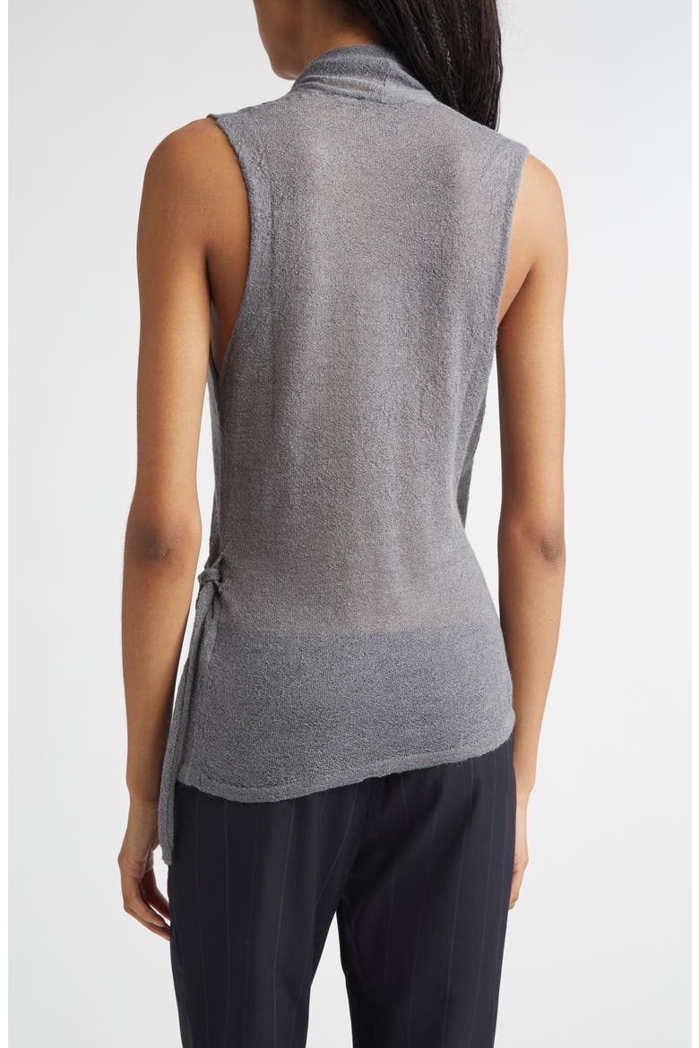 Paloma Wool Sans Baby Alpaca & Merino Wool Blend Wrap Top (Women