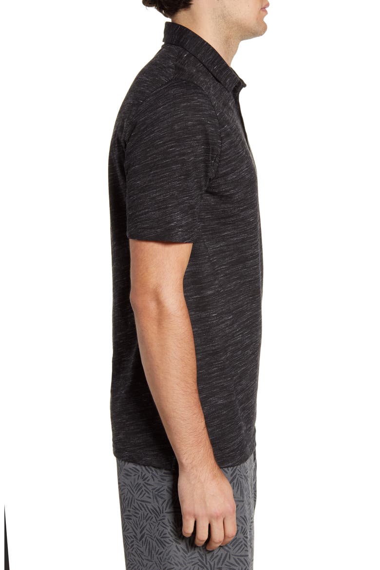 Flying Tortilla Regular Fit Performance Polo, Alternate, color, BLACK