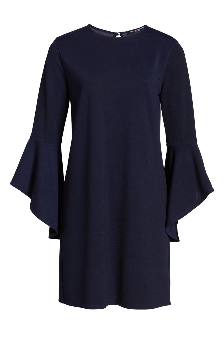 One Clothing Bell Sleeve Shift Dress, Alternate, color, 