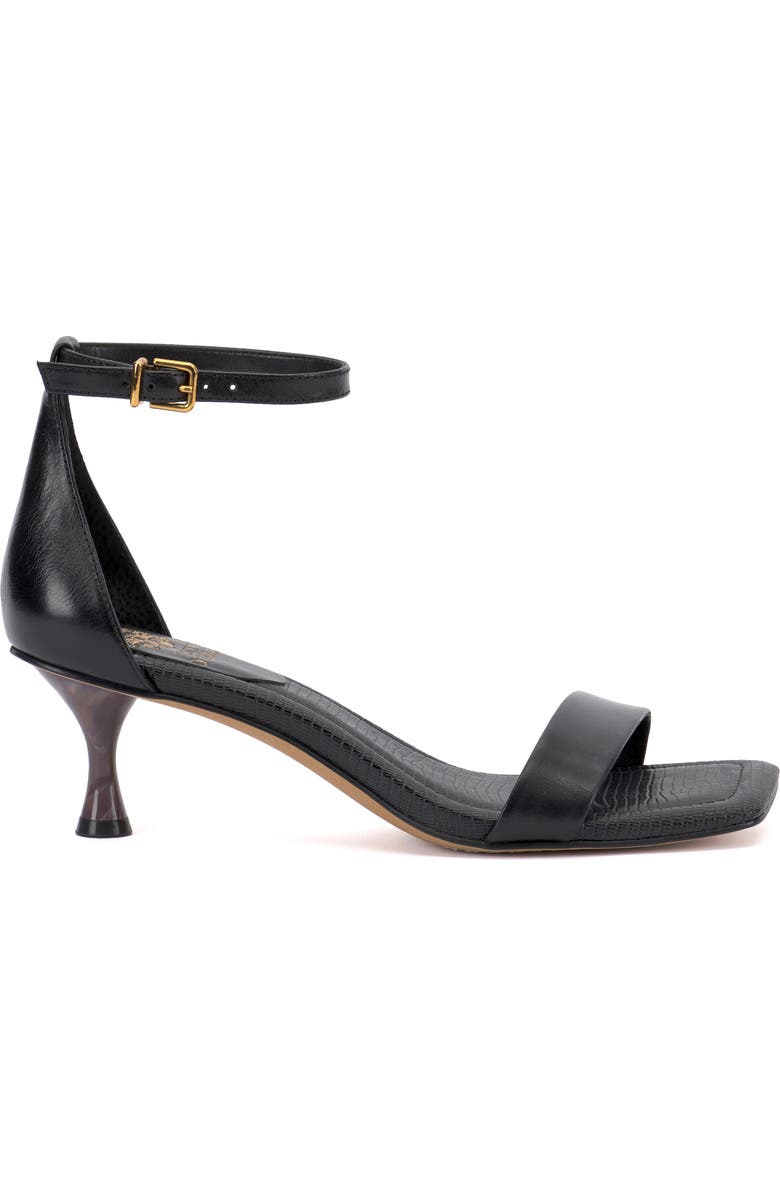 Vince Camuto Vinkely Square Toe Kitten Heel Sandal, Alternate, color,