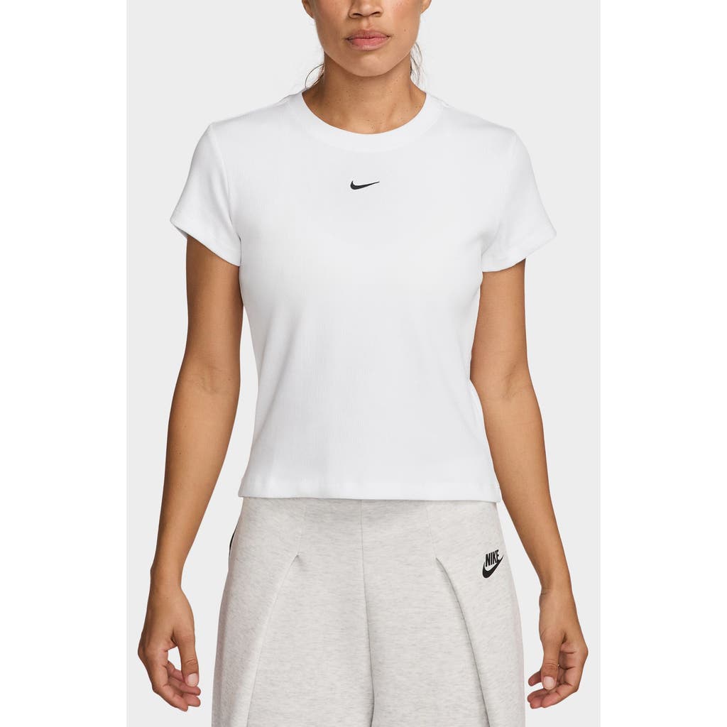 Nike Sportswear Rib Cotton Blend T-shirt