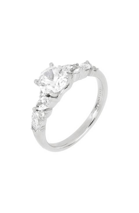 Mixed Diamond Engagement Ring Setting (Nordstrom Exclusive)