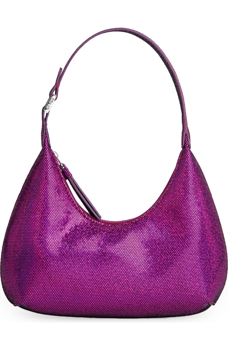 By Far Baby Amber Disco Leather Shoulder Bag, Main, color,