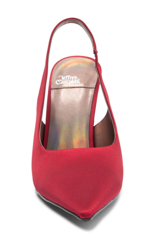 Jeffrey Campbell Surpass Slingback Pointed Toe Pump