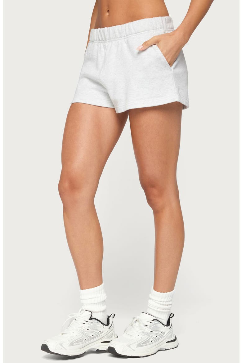 Dace High Rise Performance Shorts, Alternate, color, GRAY-MELANGE