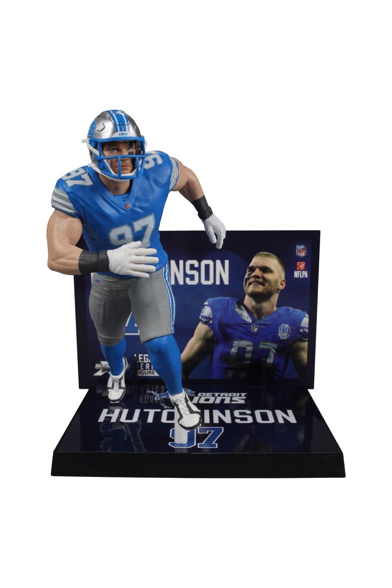 Aiden Hutchinson (Detroit Lions) NFL 7" Figure McFarlane's SportsPicks, Main, color, Blue
