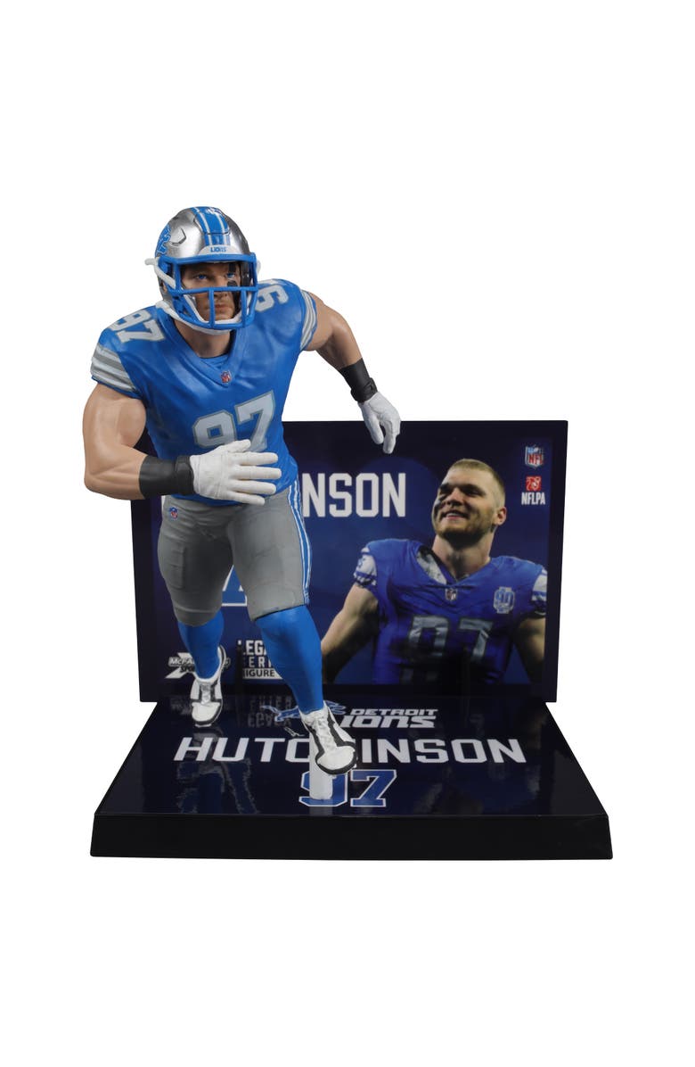 McFarlane Aiden Hutchinson (Detroit Lions) NFL 7" Figure McFarlane's SportsPicks, Main, color, Blue
