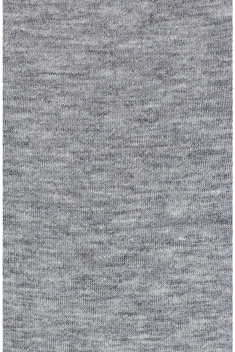 Contrast Stitch Mock Neck Top (Nordstrom Exclusive), Alternate, color, GREY DARK HEATHER