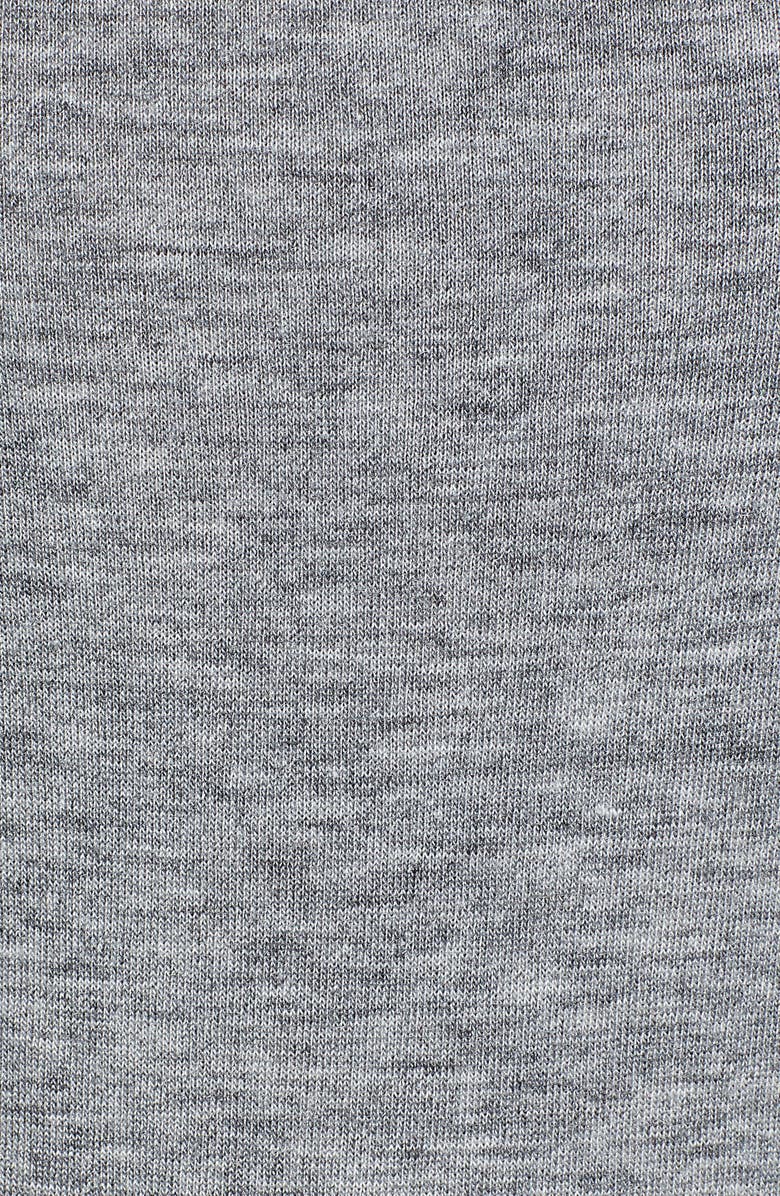 Something Navy Contrast Stitch Mock Neck Top, Alternate, color,