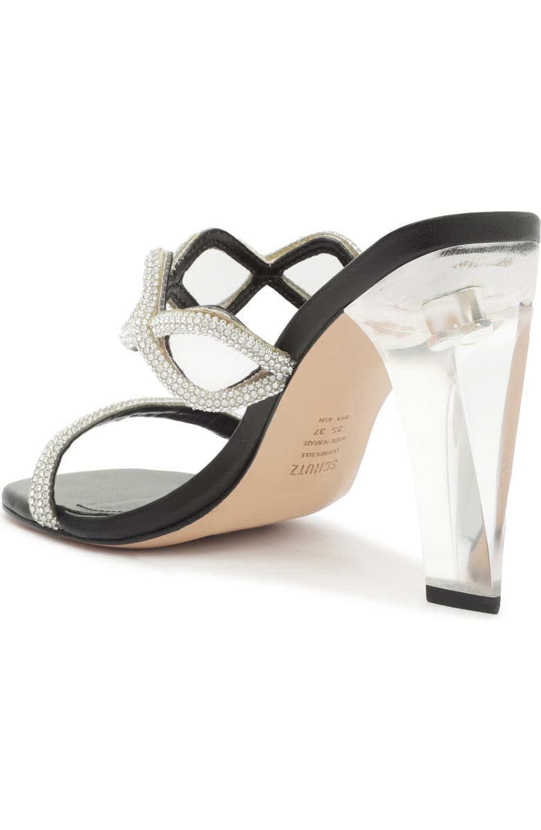 Schutz Arabella Glam Embellished Slide Sandal, Alternate, color,