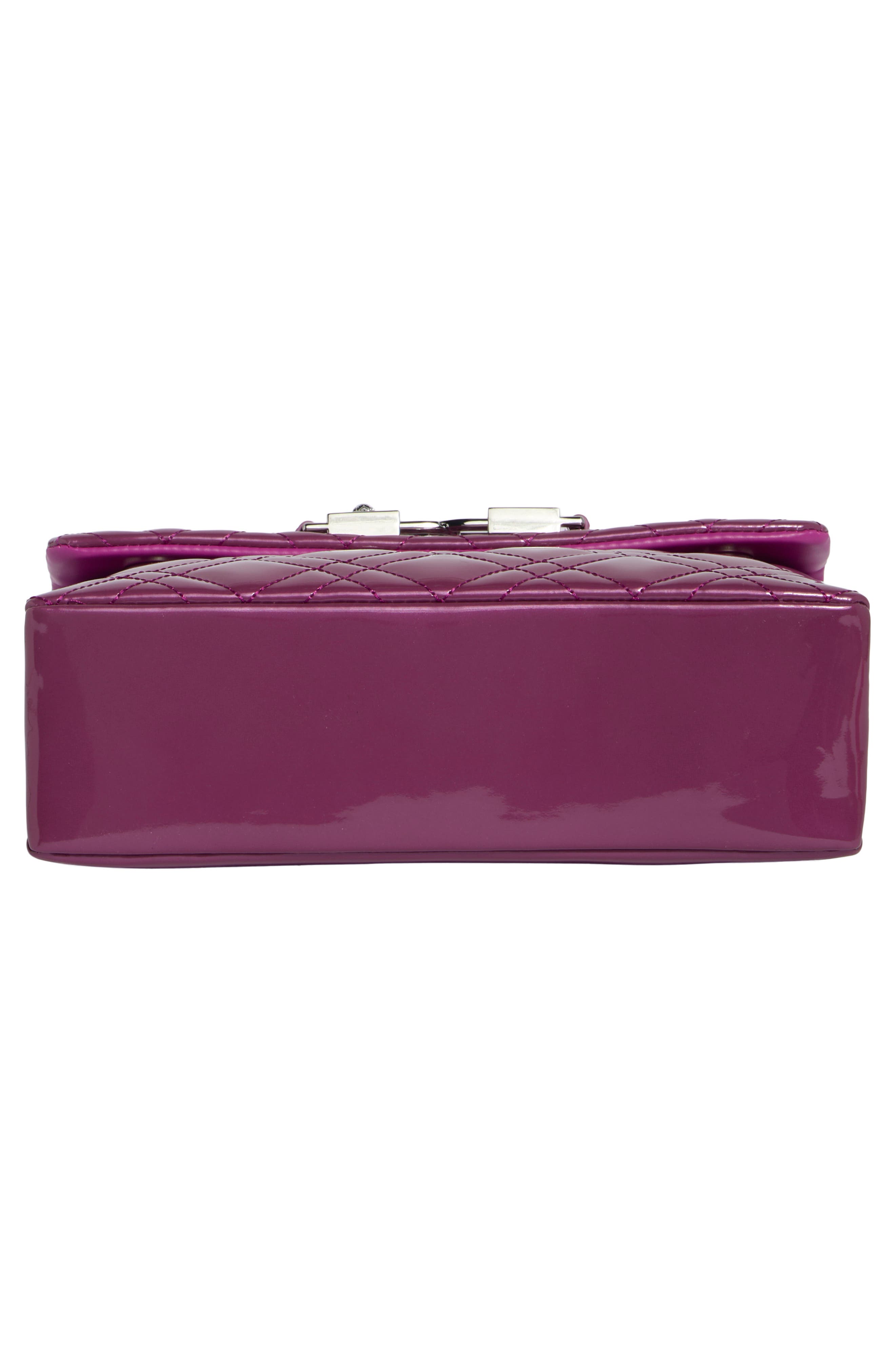 Kingsley Quilted Leather Shoulder Bag, Alternate, color, MEDIUM PURPLE