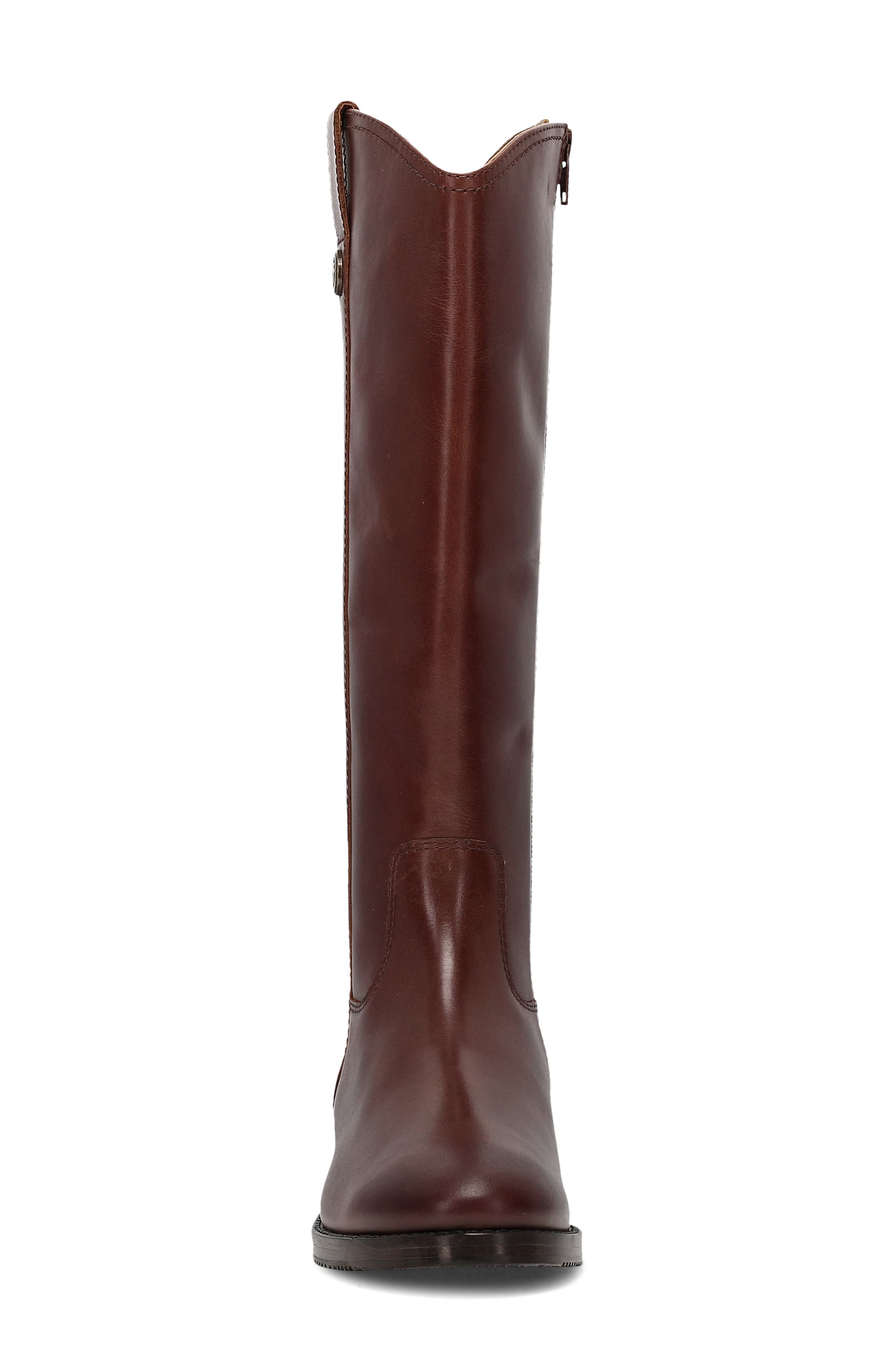 Melissa Button Tall Boot, Alternate, color, SADDLE