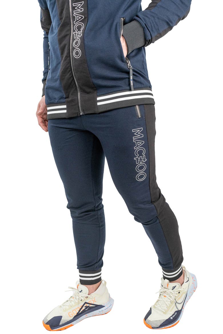 Midnight Motion Skinny Fleece Joggers, Alternate, color, BLUE