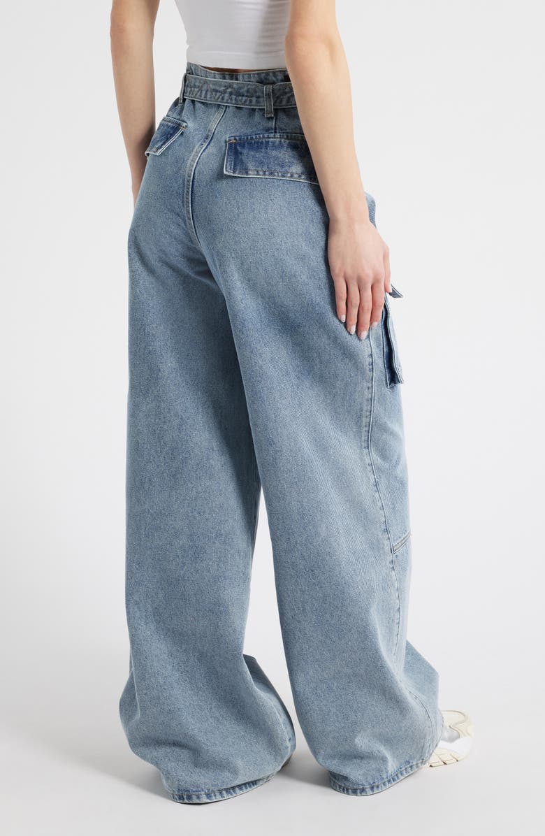 PTCL High Waist Ultra Baggy Cargo Jeans, Alternate, color,