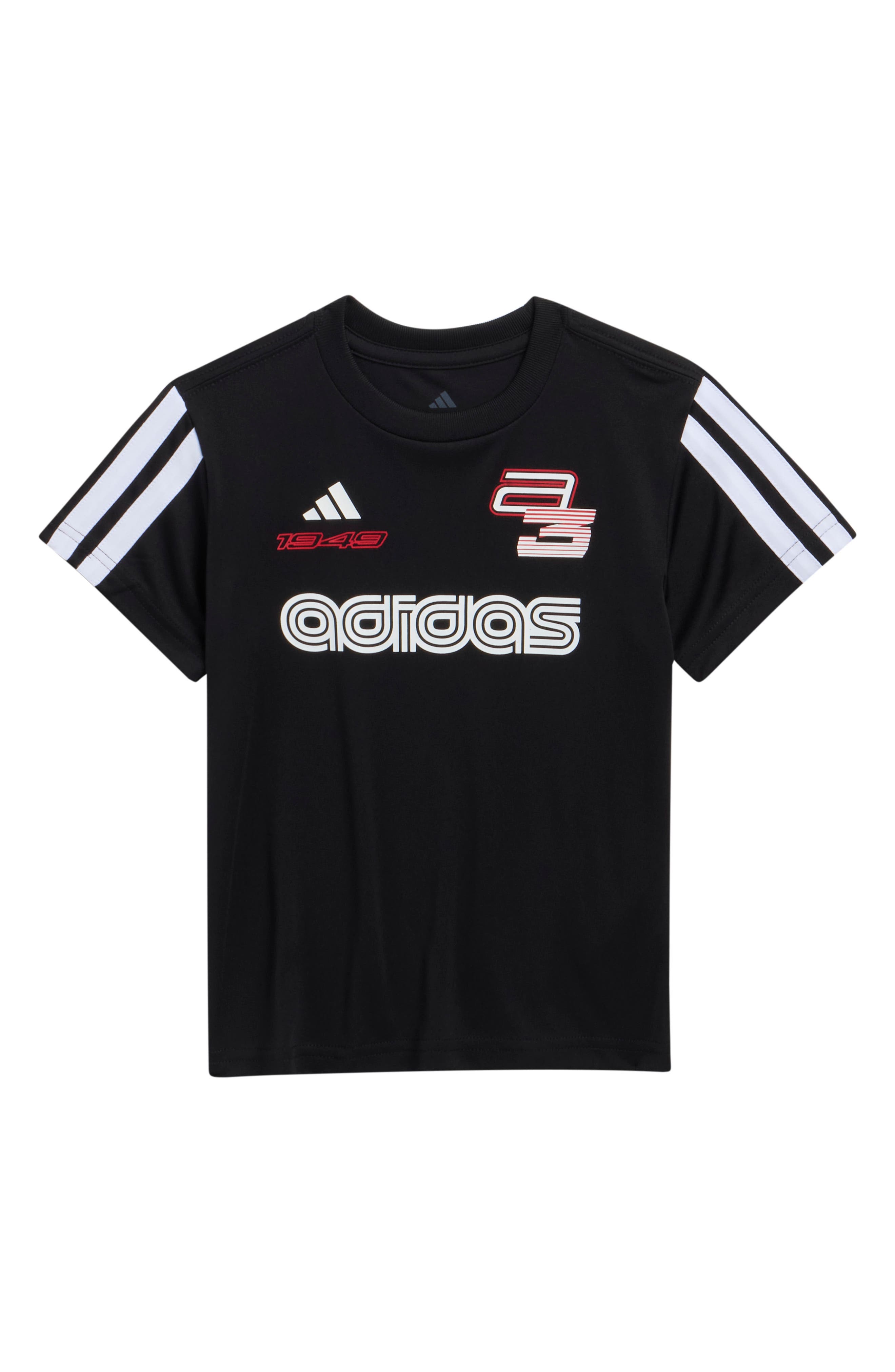 Kids' 3-Stripe Graphic Jersey Top