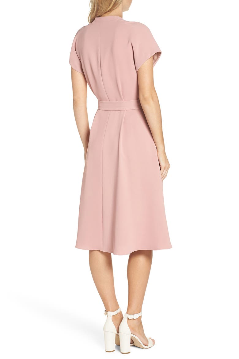 Audrey Wrap Dress (Nordstrom Exclusive), Alternate, color, MAUVE