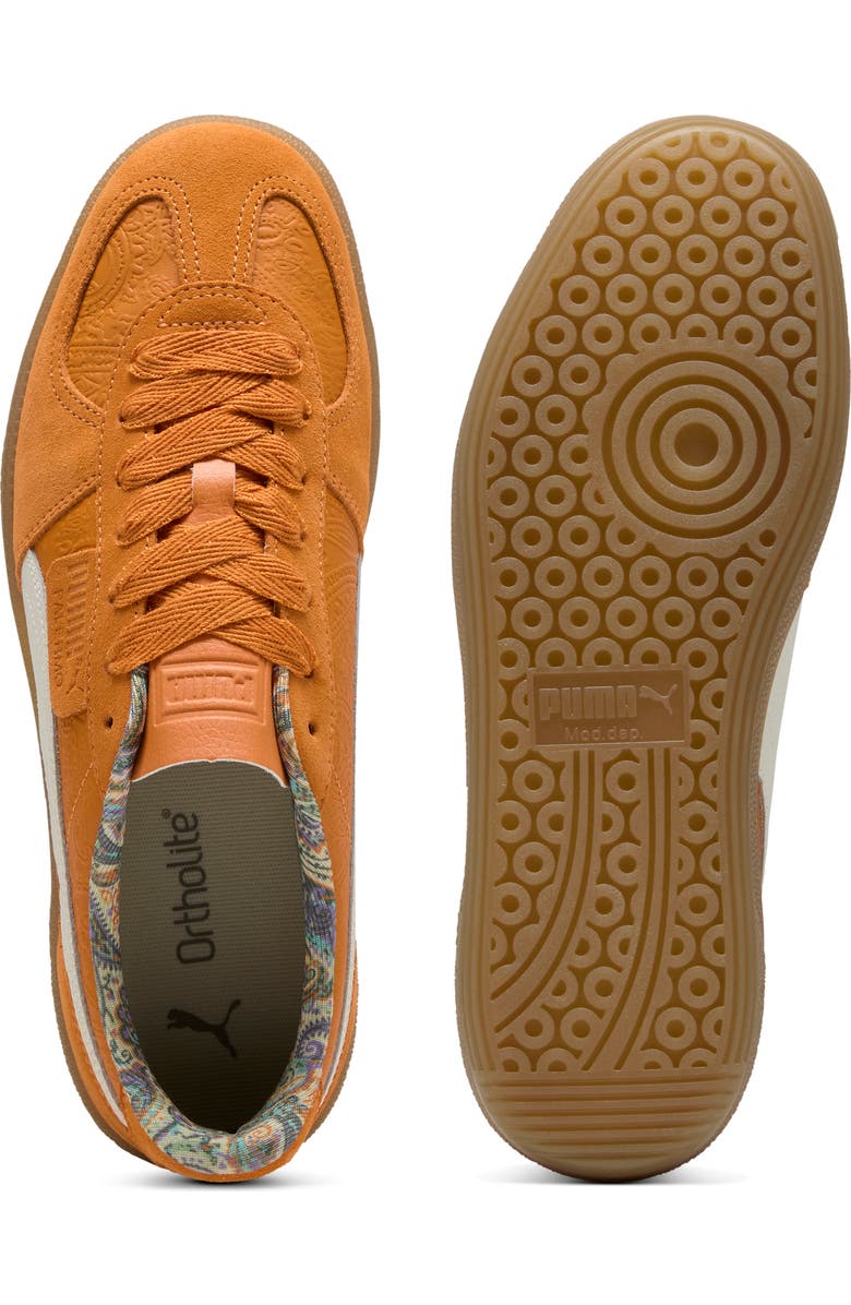 PUMA Palermo Bomber Sneaker, Alternate, color, Dark Poppy-Warm White