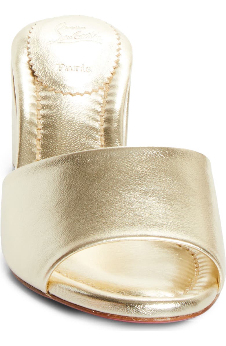 Christian Louboutin Jane Slide Sandal, Alternate, color, Platine/ Platine