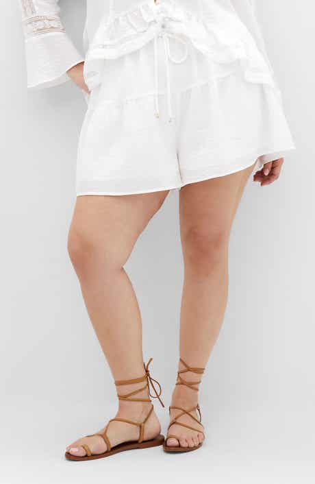 City Chic Sara Drawstring Shorts