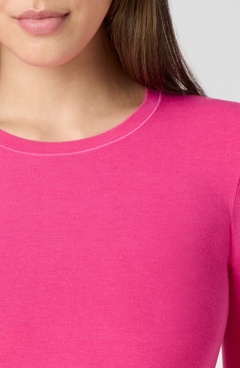 Florence by Mills Softie Cotton Blend Long Sleeve Top, Alternate, color, Fuchsia Purple