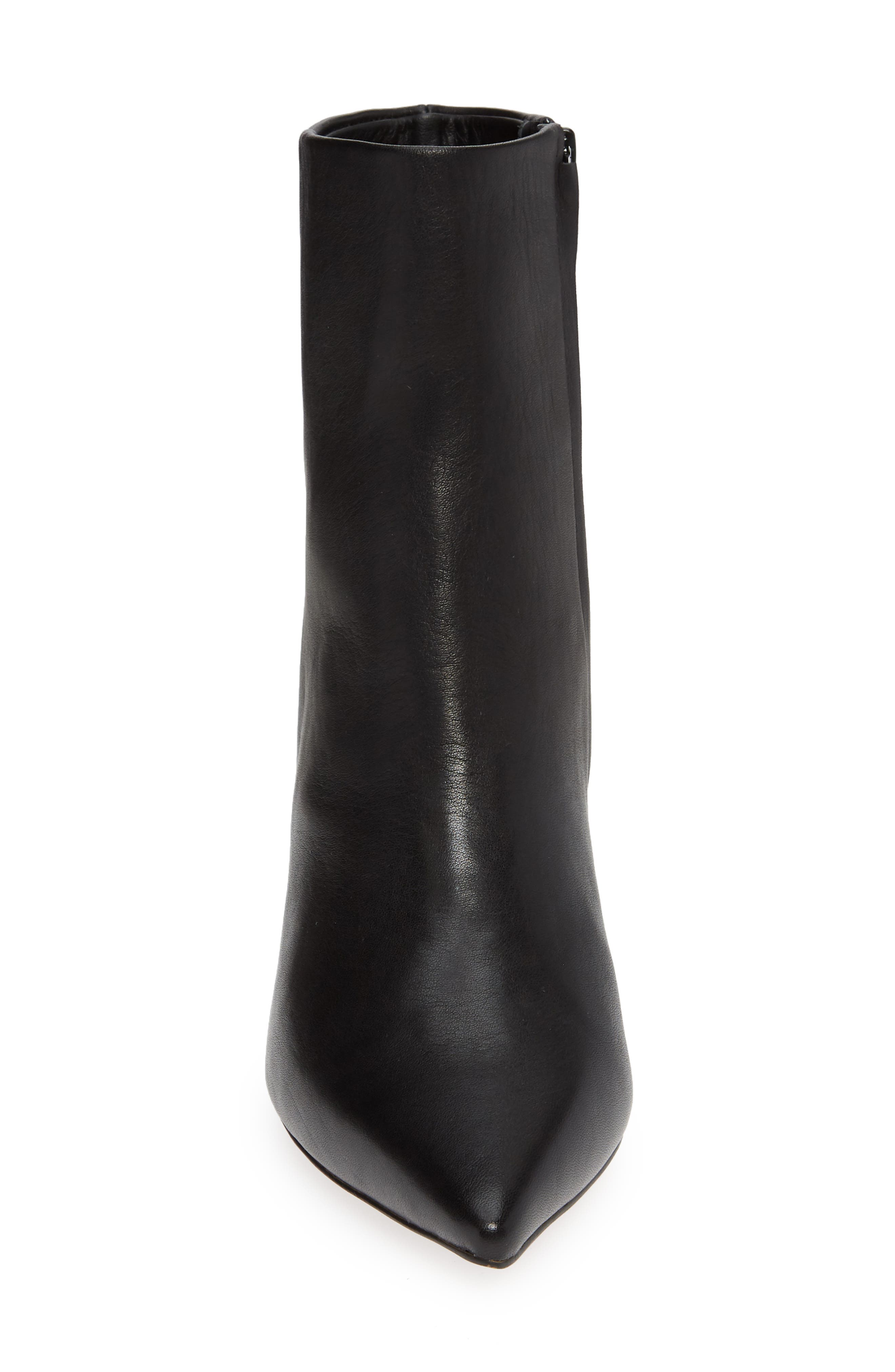 Nita Bootie, Alternate, color, BLACK LEATHER