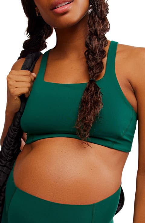 x Hatch Never Better Square Neck Maternity Sports Bra