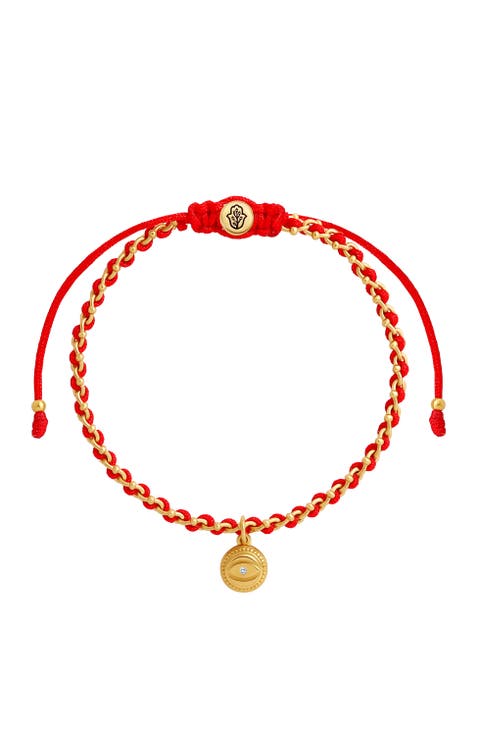 Divine Shield Red String Evil Eye Bracelet