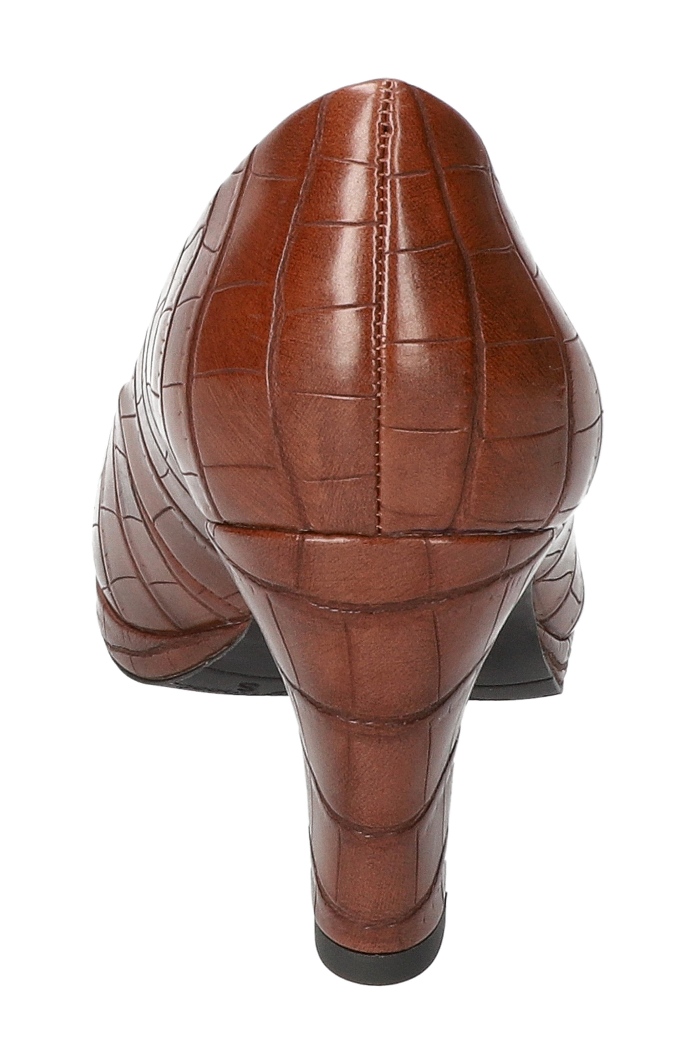 EASY STREET Equinox Pump, Alternate, color, Tan Croco