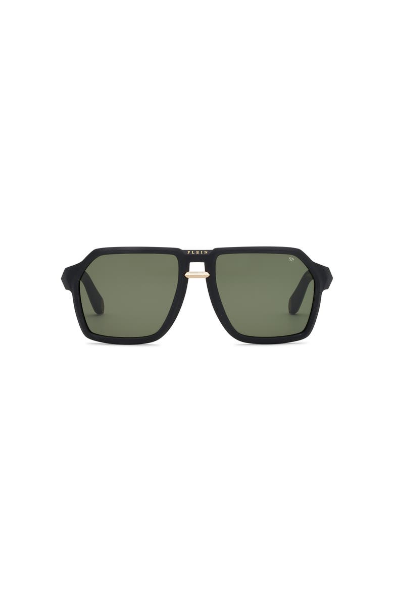 Sunglasses Plein Contemporary Men, Main, color, black/green