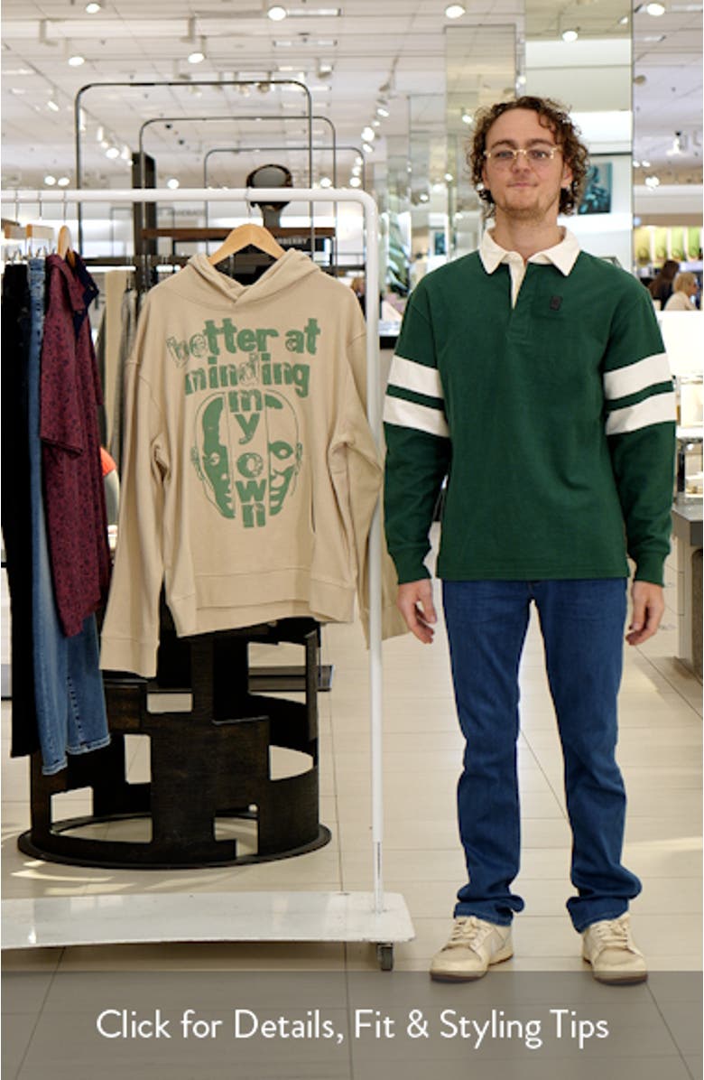 Better at Minding My Own Cotton Hoodie, sales video thumbnail