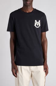 Moncler Monogram Logo Cotton T-Shirt