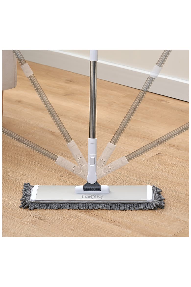 Heavy Duty Wet & Dry Sweeper Mop, Alternate, color, SILVER/ GRAY