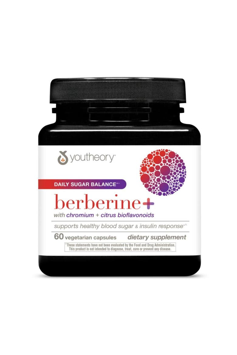 Berberine Daily Sugar Balance Supplement 600mg, Main, color, None