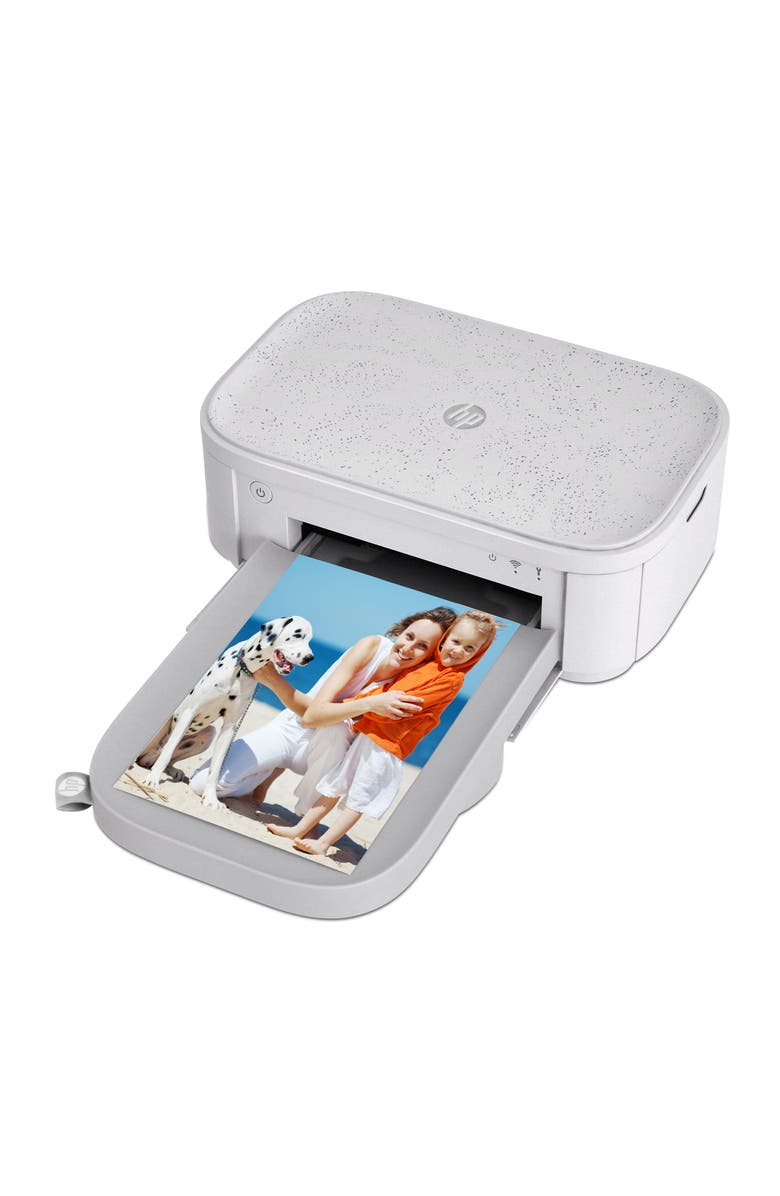 HP Sprocket Studio Plus 4x6 Instant Photo Printer, with Bundle, Alternate, color, White